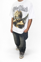 Outfit Completo Streetwear "Blind Angel" - T-shirt & Baggy Jeans
