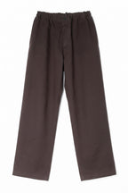Pantaloni Morbidi Versatili Marrone Scuro